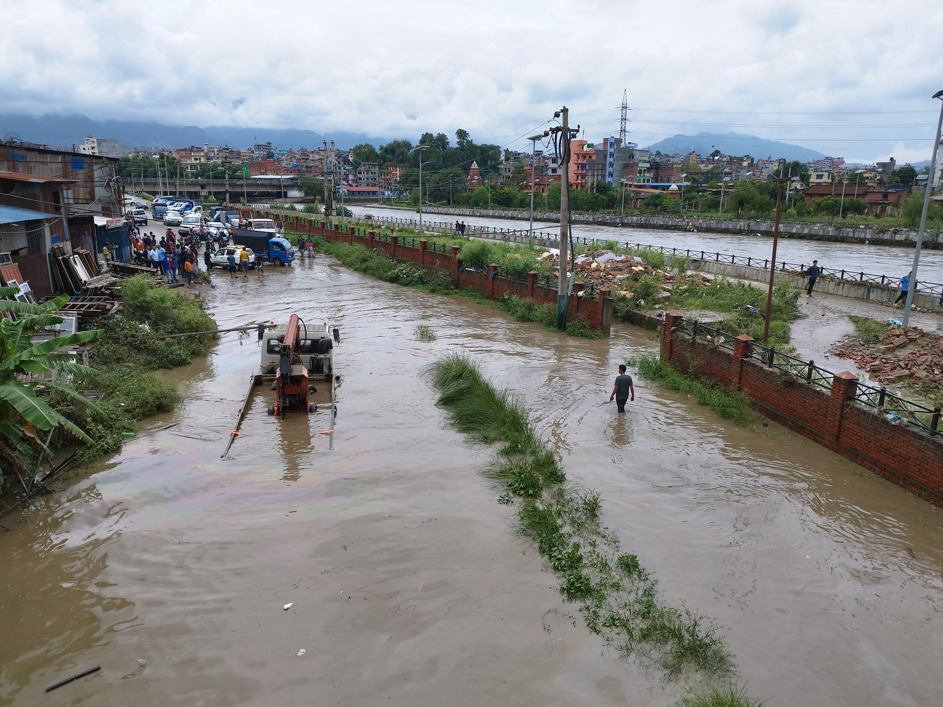 Why Families Are Risking Broken Roads To See Nepal Floods Destruction Firsthand
