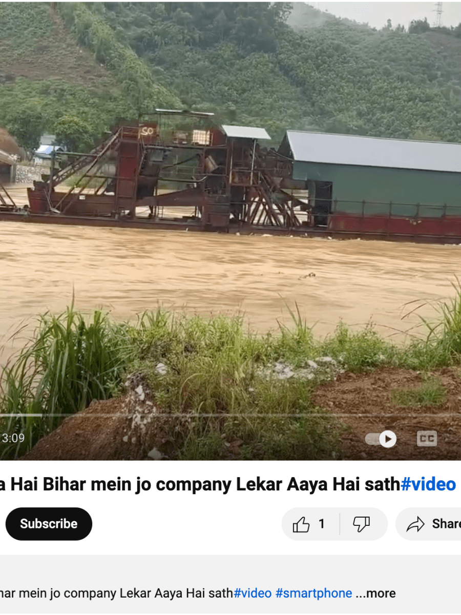 Fact-check: Claims of Sand Dredgers Crashing Into a Bridge in Nepal Floods Are&nbsp;Misleading